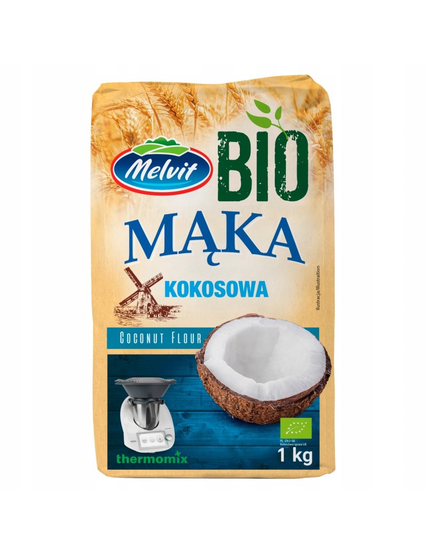 Melvit Bio Mąka kokosowa 1 kg