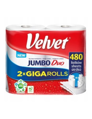 Velvet Jumbo Duo Ręcznik papierowy 2 rolki