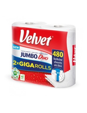 Velvet Jumbo Duo Ręcznik papierowy 2 rolki