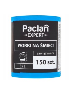 Paclan Expert Worki na śmieci zawiązywane 35l 150s