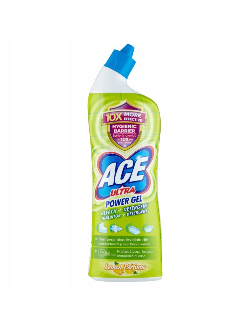 Ace Ultra Power Gel Lemon Perfume Wybielacz 750 ml