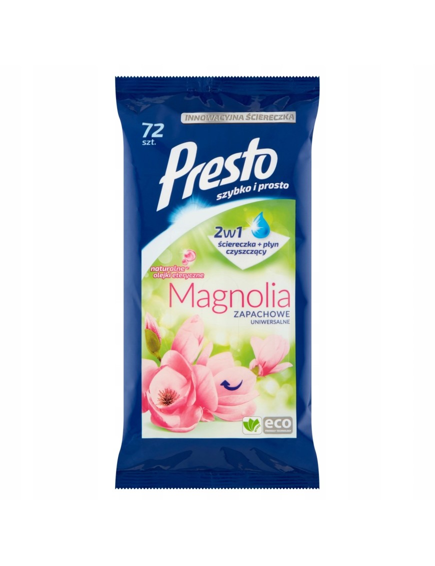 Presto Ściereczki uniwersalne zapachowe magnolia