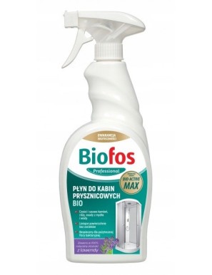Biofos Professional płyn do mycia kabin BIO 750ml