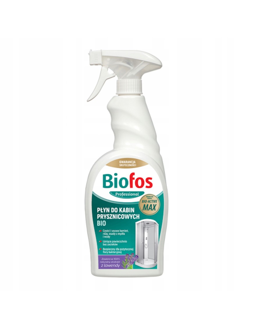Biofos Professional płyn do mycia kabin BIO 750ml