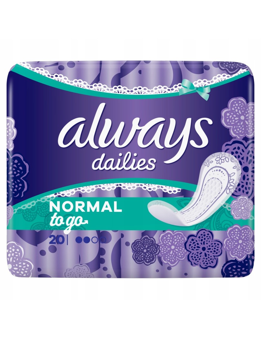 Always Dailies Normal Wkładki higieniczne 20 sztuk