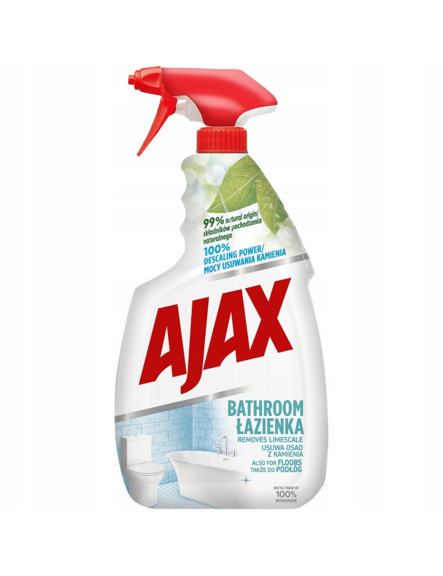 Ajax Spray środek do łazienki z roślinną formułą