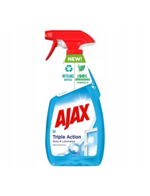 Ajax TRIPLE ACTION Płyn do szyb w sprayu 500 ml