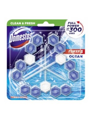 Domestos Power 5 Ocean Kostka toaletowa 3 x 55 g