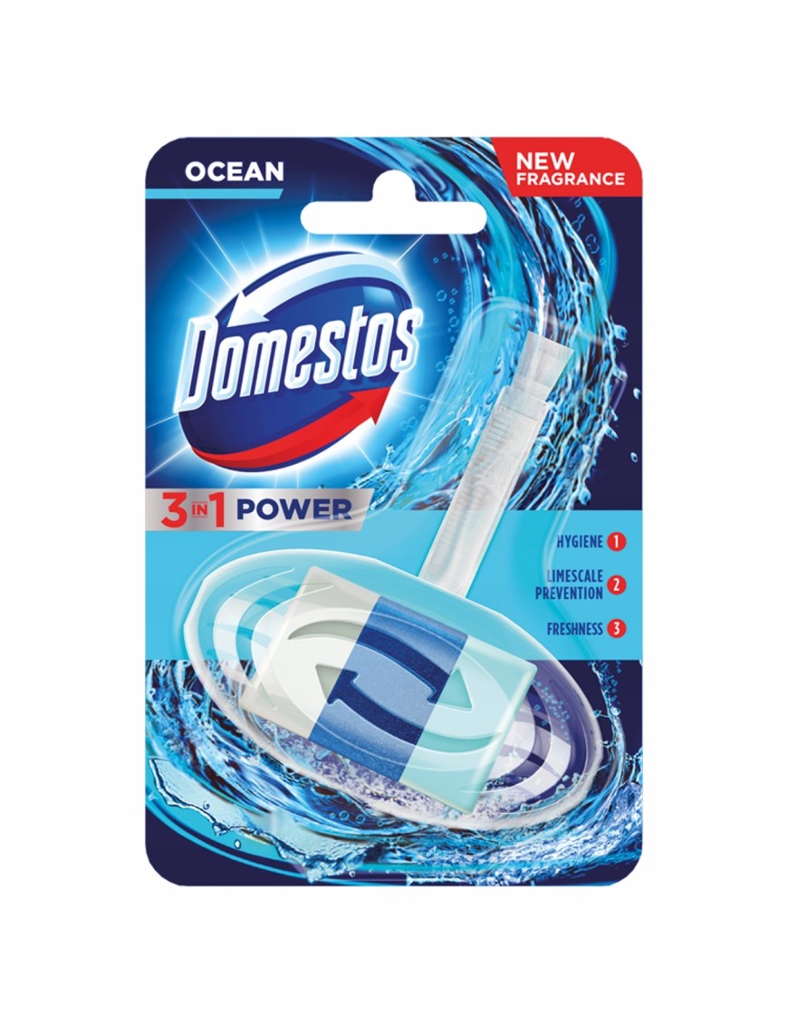 Domestos 3w1 Atlantic Kostka toaletowa 40 g