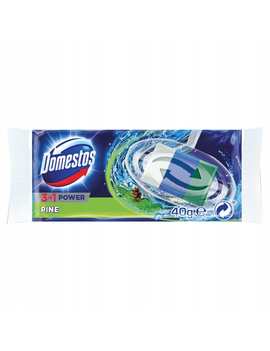 Domestos 3w1 Pine Kostka toaletowa uzupełniające