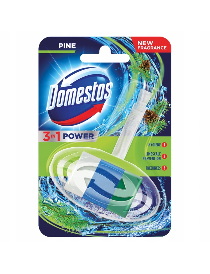 Domestos 3w1 Pine Kostka toaletowa 40 g