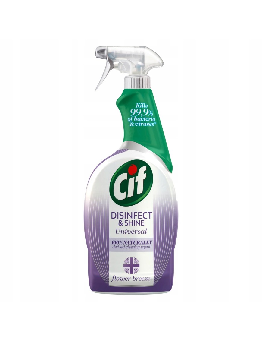 Cif Disinfect & Shine Flower Breeze Spray 750m