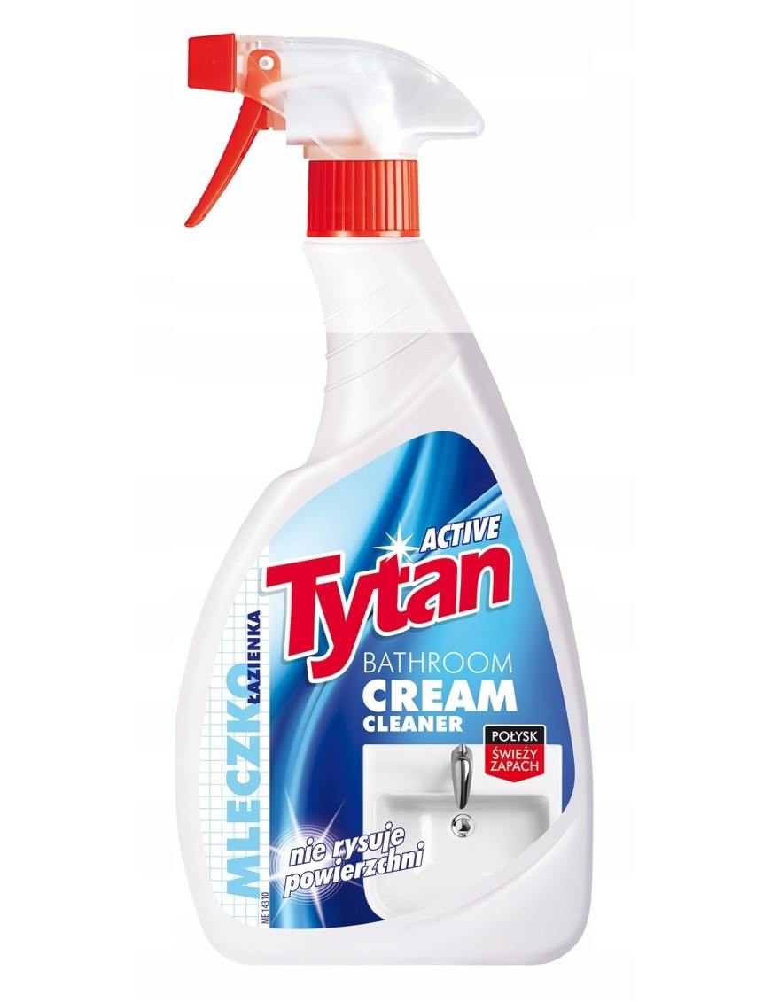 Mleczko do czyszczenia łazienki Tytan spray 500g
