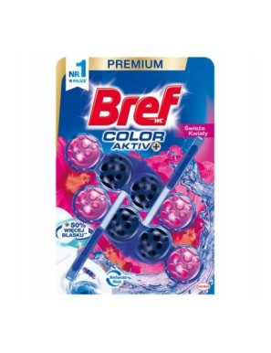 Bref WC Color Aktiv Zawieszka świeże kwiaty 2x50 g