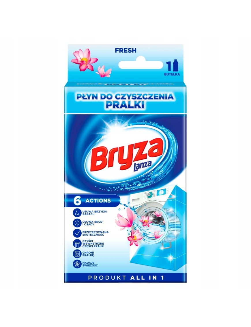 Bryza Lanza Fresh Płyn do czyszczenia pralki 250ml