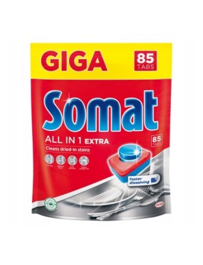 Somat Extra Tabletki do mycia w zmywarkach 85szt