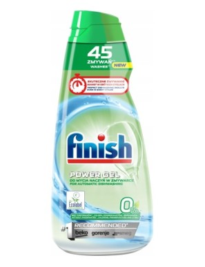 Finish 0% Power Gel Żel do zmywarki 900 ml