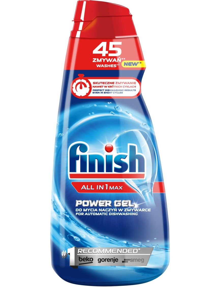 Finish All in 1 Max Żel do mycia w zmywarce 900 ml