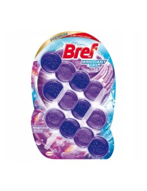 Bref WC Brilliant do muszli WC magiczna bryza 3x42