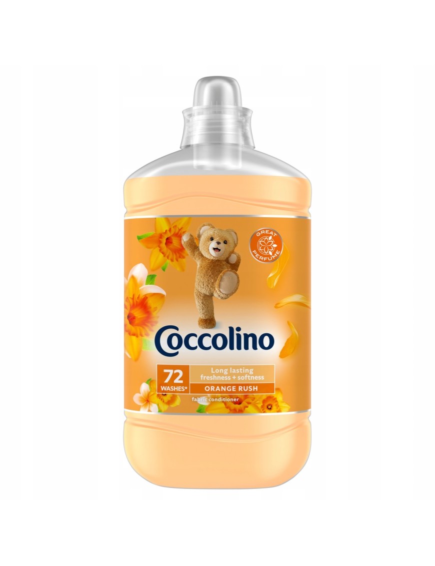 Coccolino Orange Rush Płyn tkanin 1800 ml (72pran