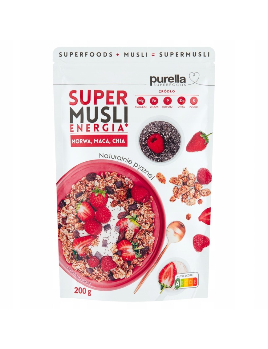 Purella Superfoods Supermusli energia 200g