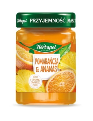 Herbapol Dżem pomarańcza & ananas 280 g