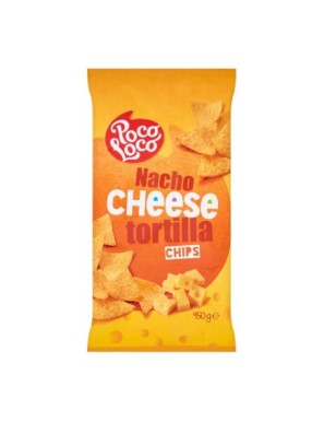 Poco Loco Chipsy kukurydziane o smaku sera 450g