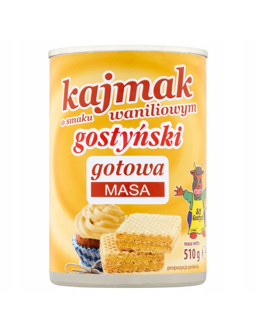 SM Gostyń Kajmak o smaku waniliowym gostyński 510g