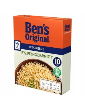 Uncle Ben's Ryż pełnoziarnisty 500 g (4 torebki)