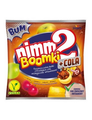 nimm2 Boomki Cola Rozpuszczalne cukierki owocowe