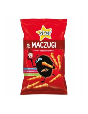 Star Maczugi Chrupki o smaku ketchupowym 80 g