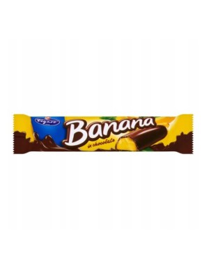 Figaro Pianka o smaku bananowym w czekoladzie 25g