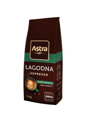 Astra Kawa ŁAGODNA Espresso 1kg ziarnista