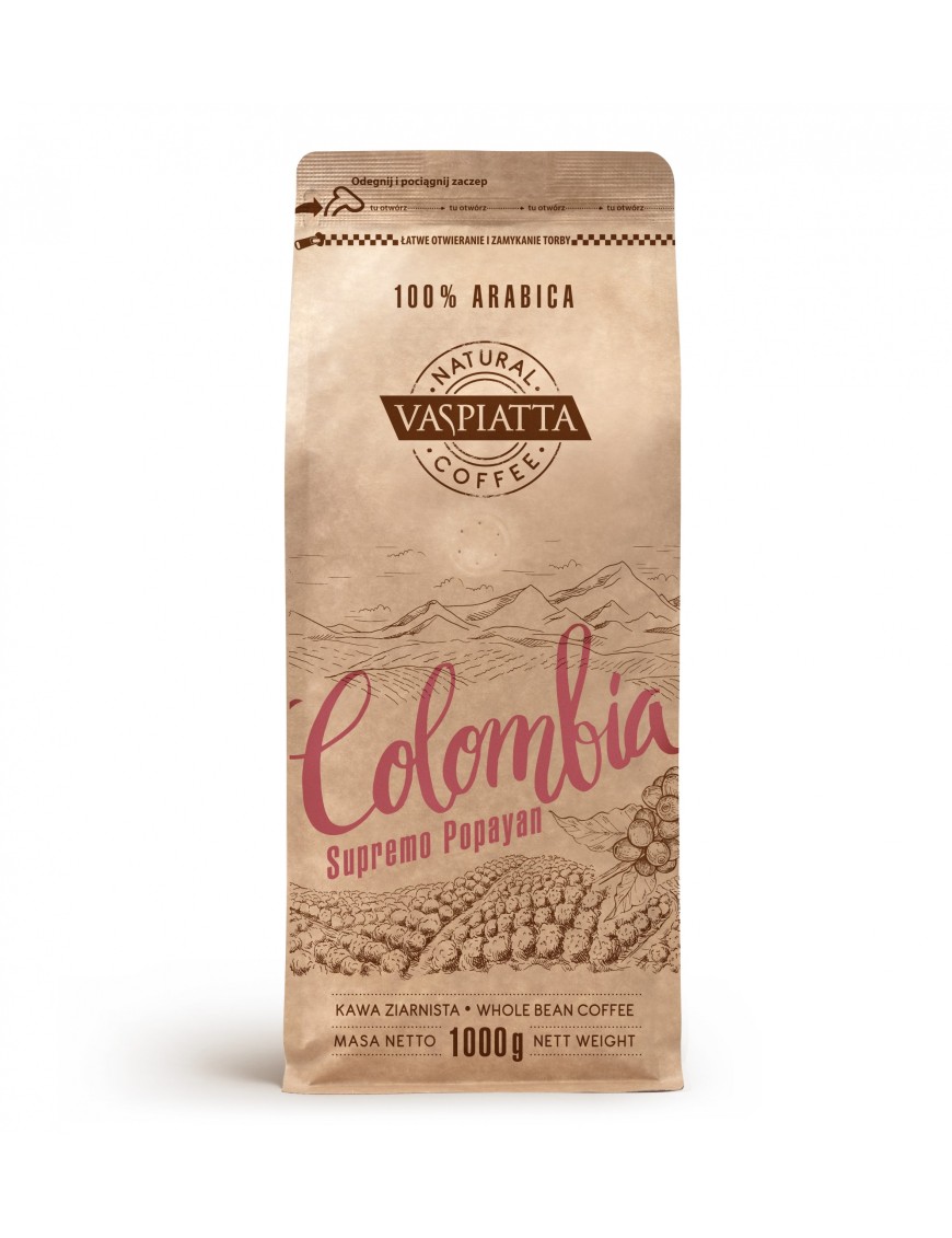 KAWA VASPIATTA NATURAL COLOMBIA SUPREMO 1000g