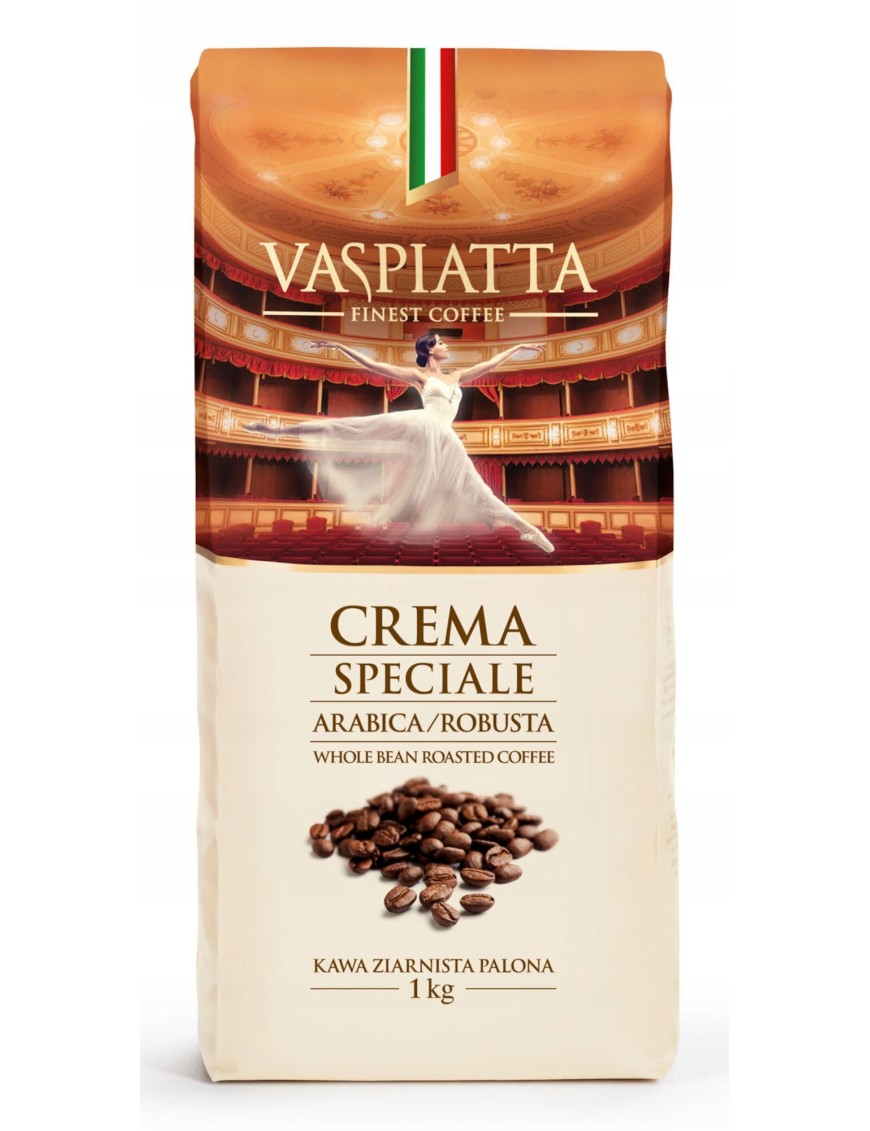 Kawa ziarnista Vaspiatta Crema Speciale 1000g