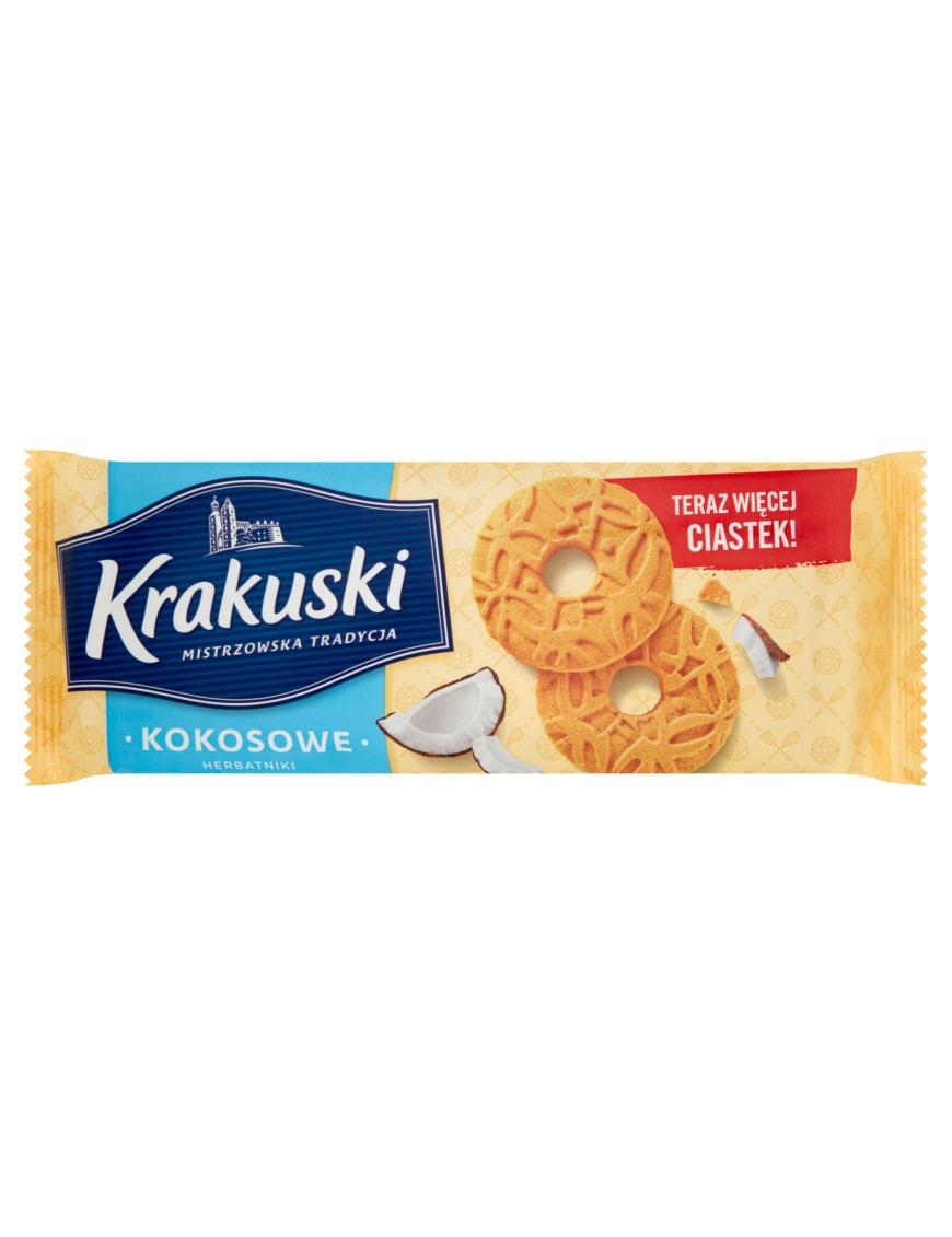 Krakuski Kokosowe Herbatniki 168 g