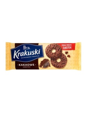 Krakuski Kakaowe Herbatniki 163 g