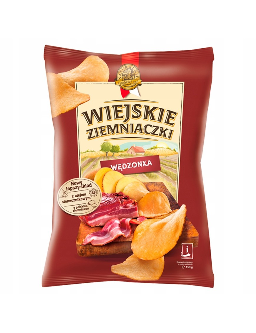 Wiejskie Ziemniaczki Chipsy ziemniaczane o smaku