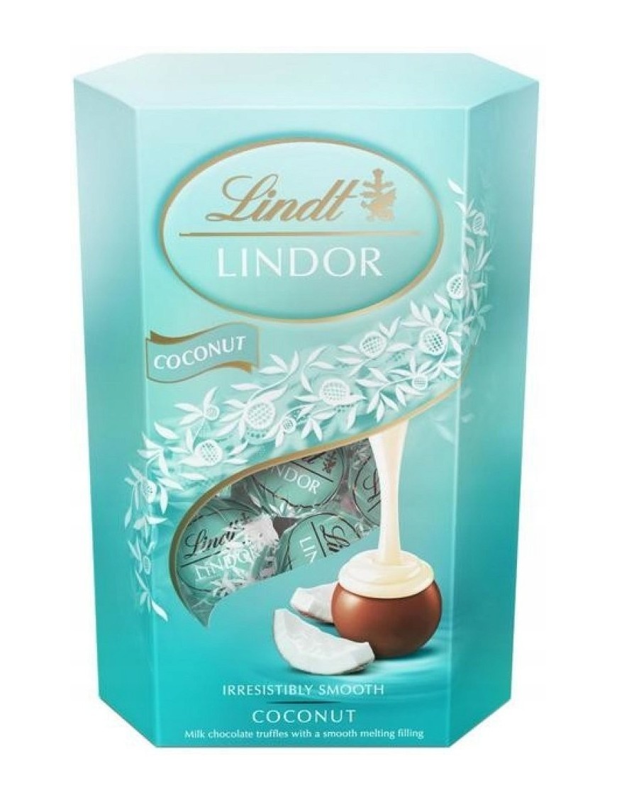 Lindt Lindor Praliny z czekolady mlecznej 200 g