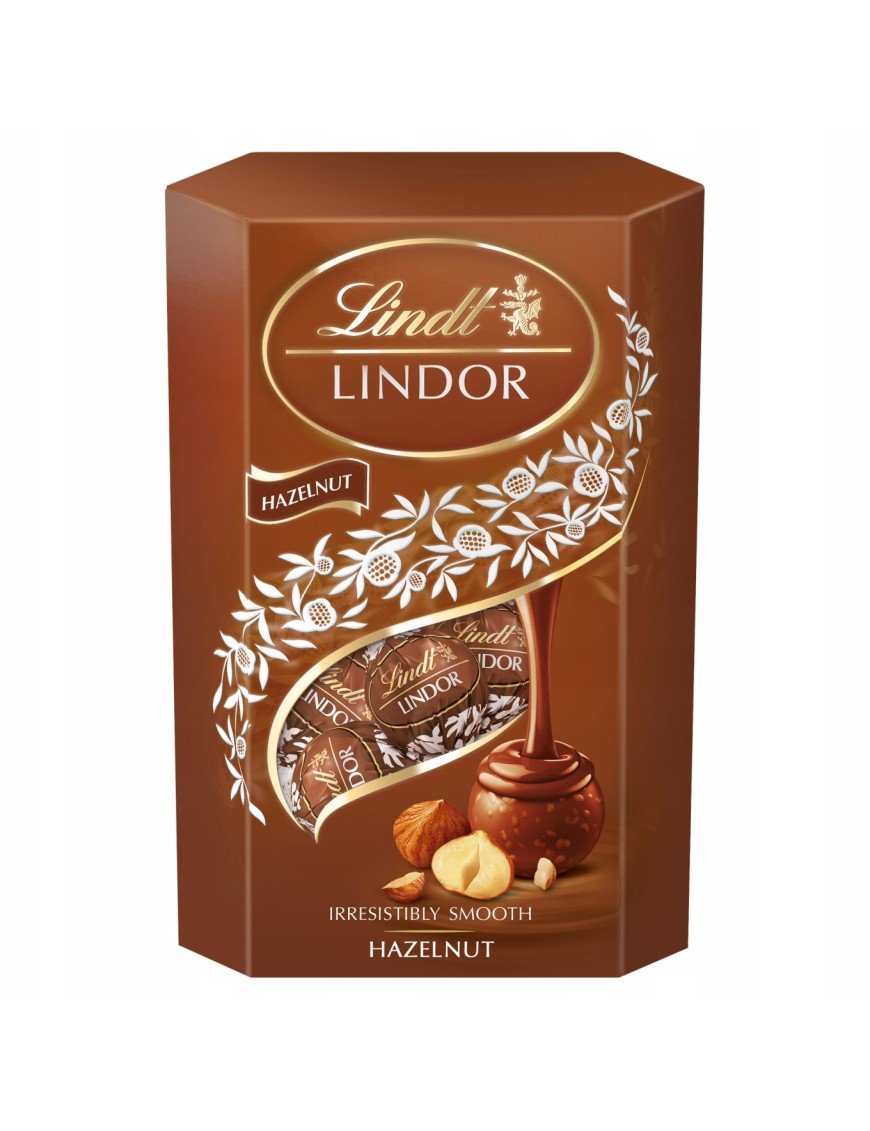 Lindt Lindor Praliny z czekolady z orzechami 200 g