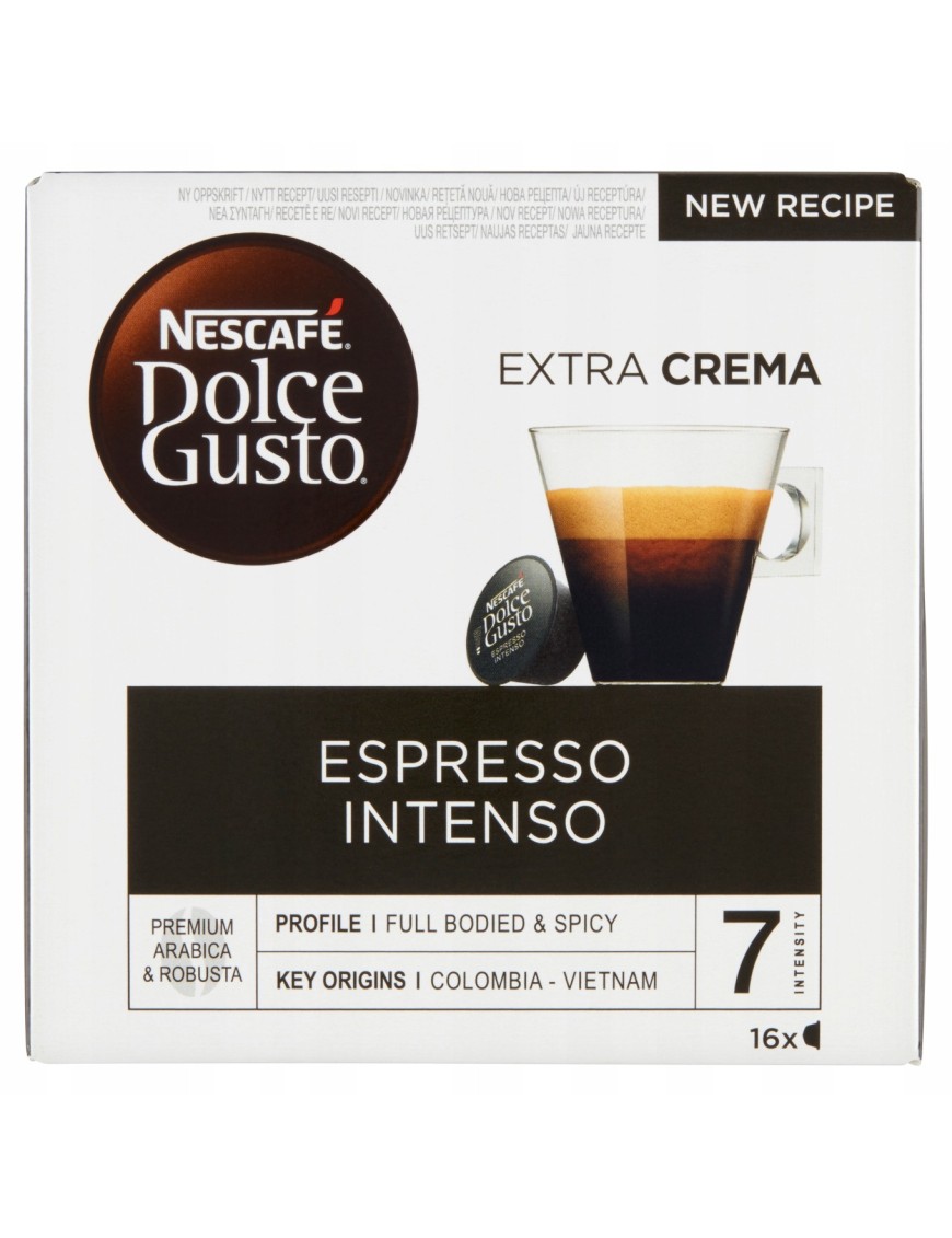 NEspresso Intenso Kawa w kapsułkach 112g (16x7g)