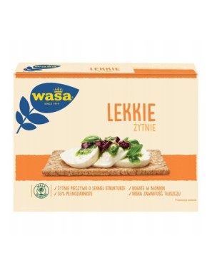 Wasa Pieczywo lekkie żytnie 140 g