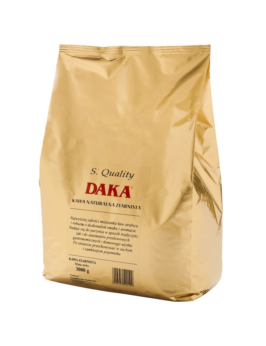 Kawa Daka S.Quality mieszanka ziarno 3 kg