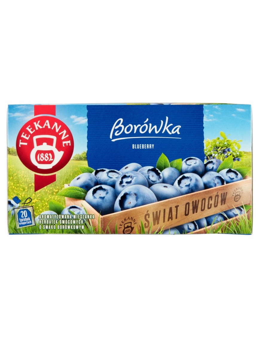 Teekanne herbatka owocowa borówka 45 g (20x 225g)