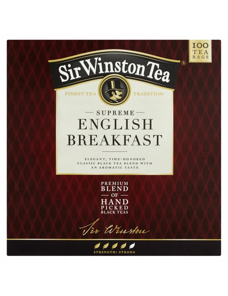 Sir Winston Herbata czarna 180 g (100 x 1 8 g)