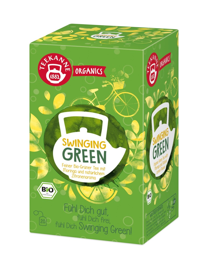 Teekanne Organics Swinging Green Herbata zielona