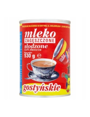 SM Gostyń Mleko gostyńskie słodzone 8,0% 530 g
