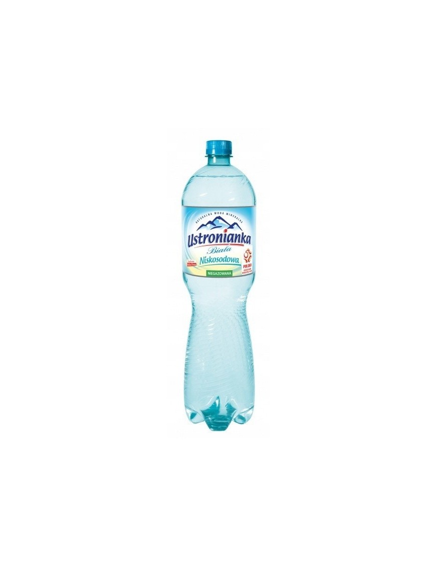 USTRONIANKA WODA MINERALNA 1,5L N/GAZ