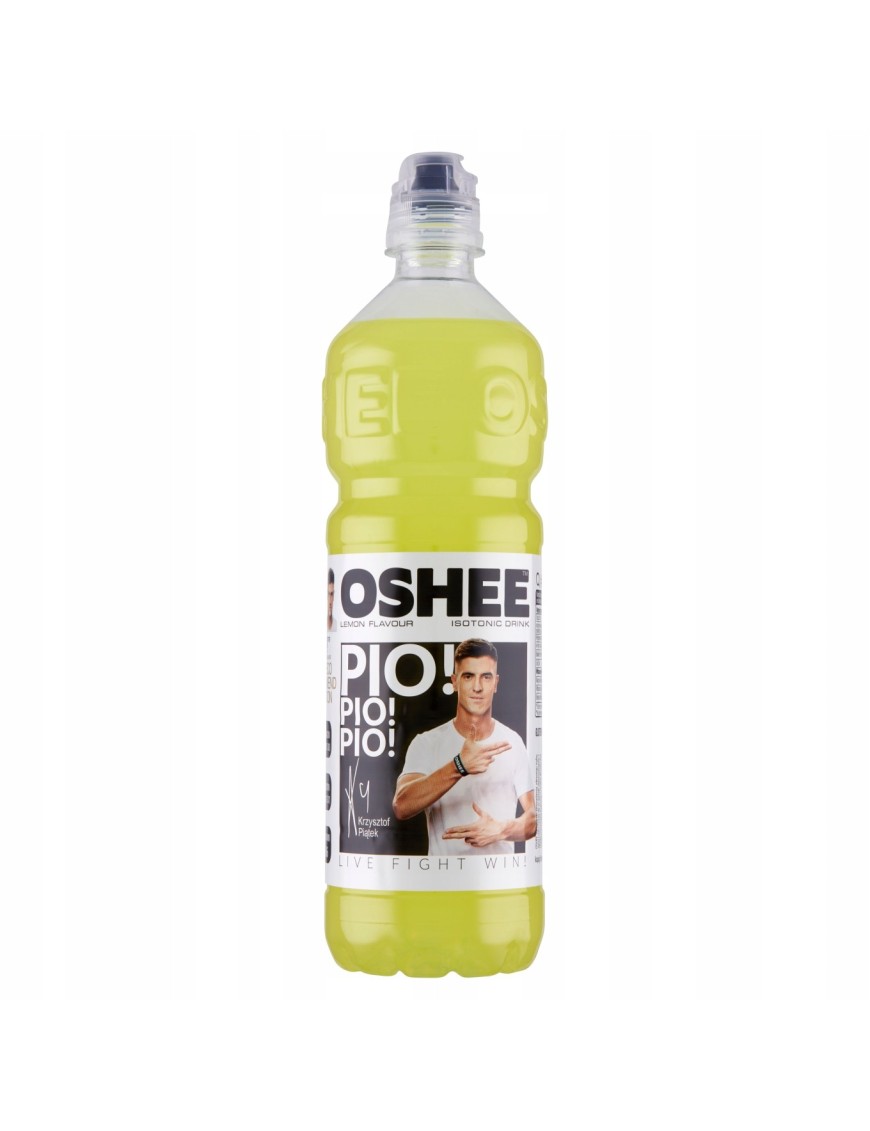 Oshee Napój izotoniczny o smaku cytrynowym 750 ml