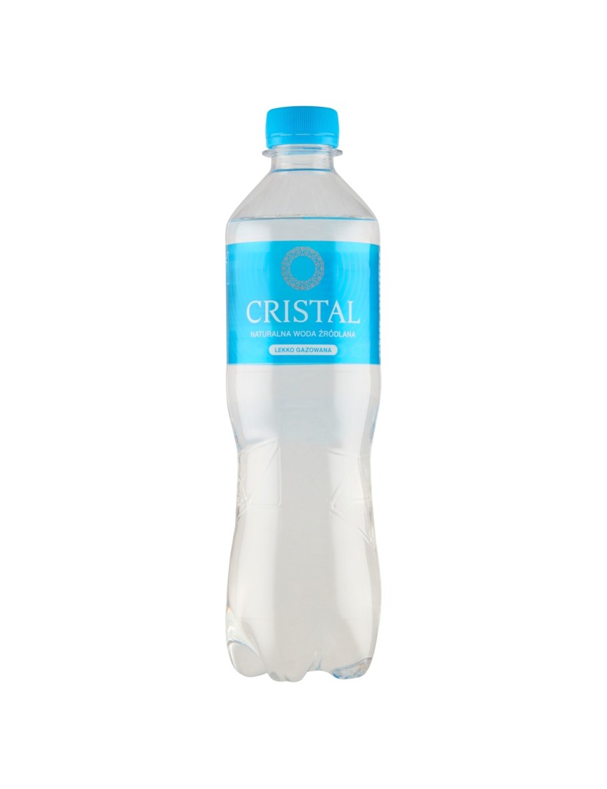 Cristal woda źródlana lekko gazowana 500 ml
